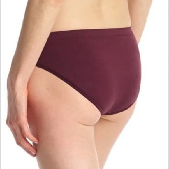 Commando Minimalist French Cut Briefs, S/M, Raisin - Picture 3 of 6